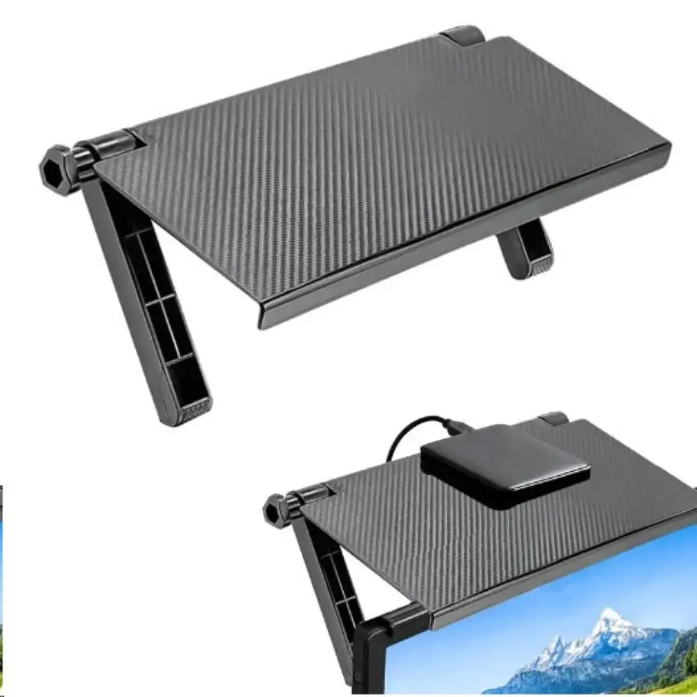 Adjustable Top Storage Shelf Convenient Rectangle Plastic Home Storage Rack Solid Color Television Stand Television Oasis Select