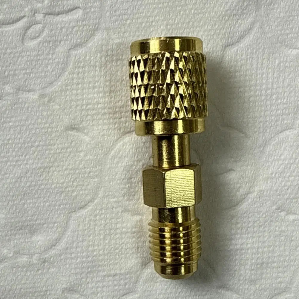 R32 Left Hand Thread 1/4 SAE Male Female Thread Adapter Reverse Thread Fitting Suitable For R32/R454B Connector Oasis Select