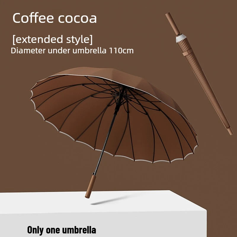 Long Handled Umbrellas Two Three People Extra Large Reinforced Thick