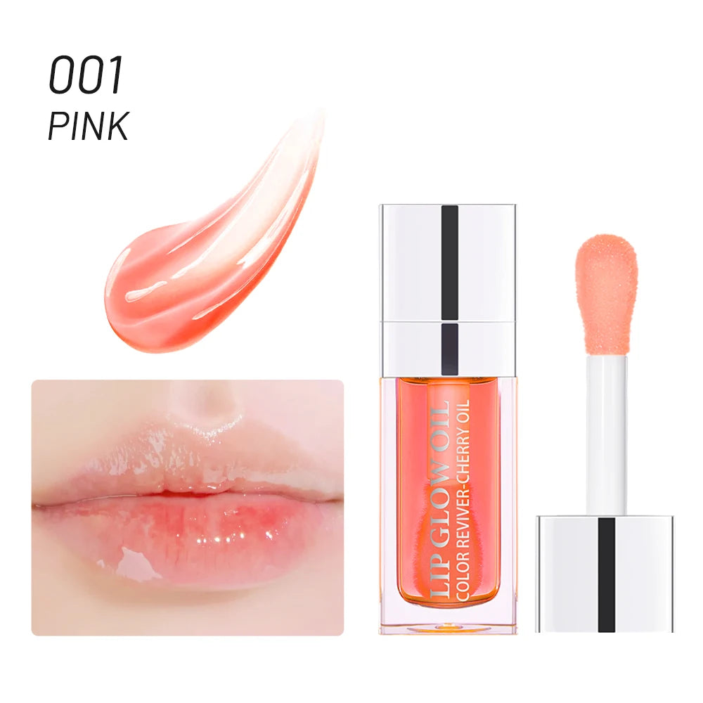 ibcccndc Crystal Jelly Lip Glow Oil – Tinted Plumping Gloss