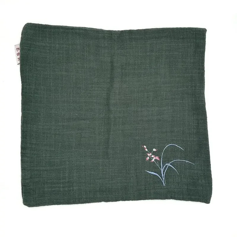 Cotton Tea Towel Thickened Suction Tea Set Tea Cloth High-grade Double-layer Tea Table Pot Cleaning Cloth Oasis Select