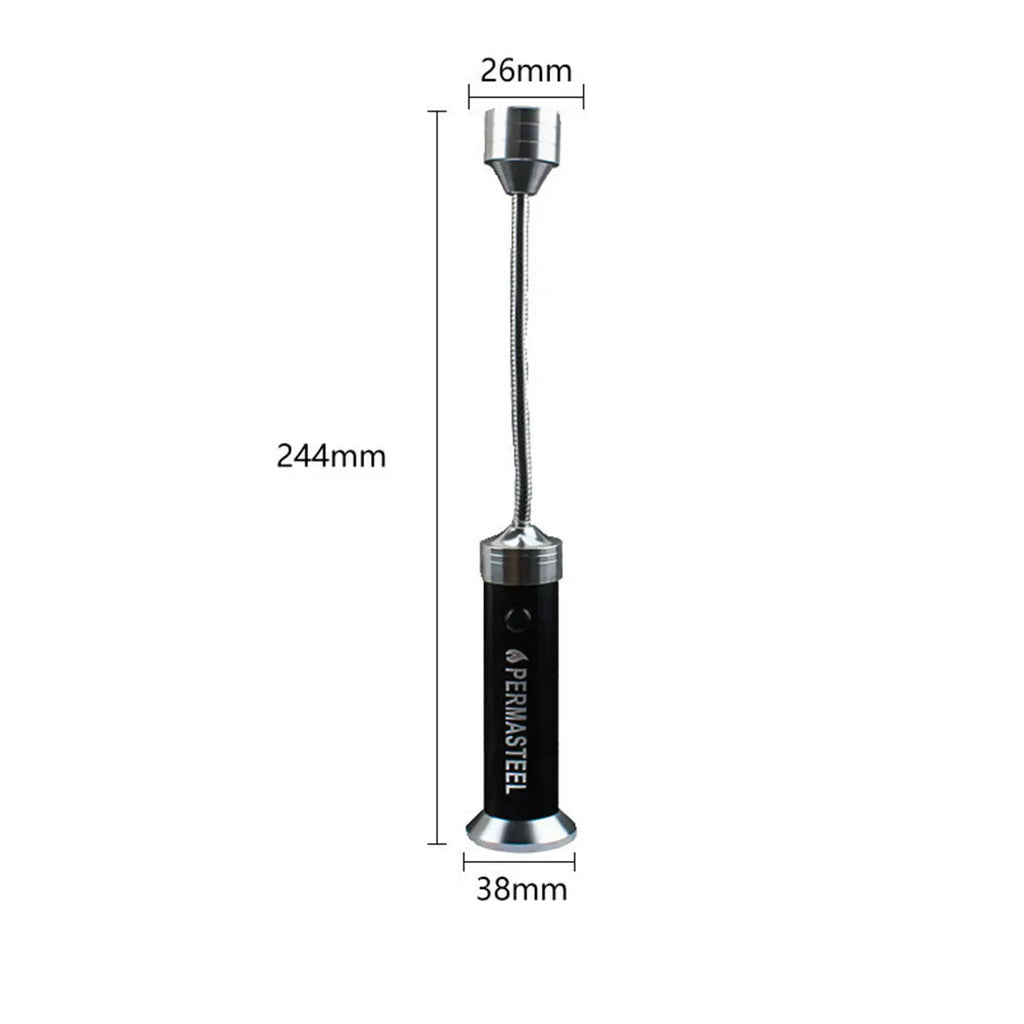 BBQ Grill Light Soft Tube Lighting Lamp 360 ° Adjustable Super-Bright 9 LED Flashlight Magnetic Base Outdoor lighting 1 pcs Oasis Select