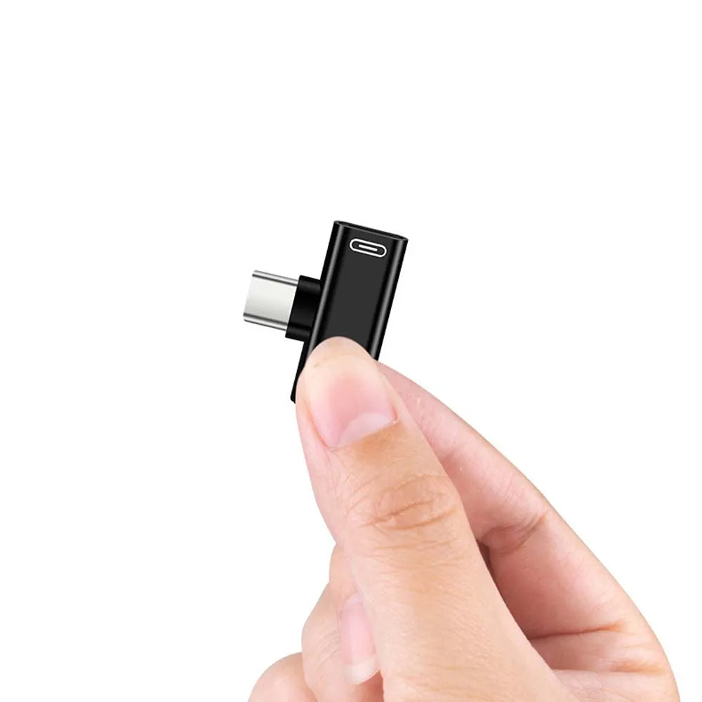 USB C Splitter Type C Male to Dual Type C Female Earphones Charger Adapter Splitter Converter Oasis Select