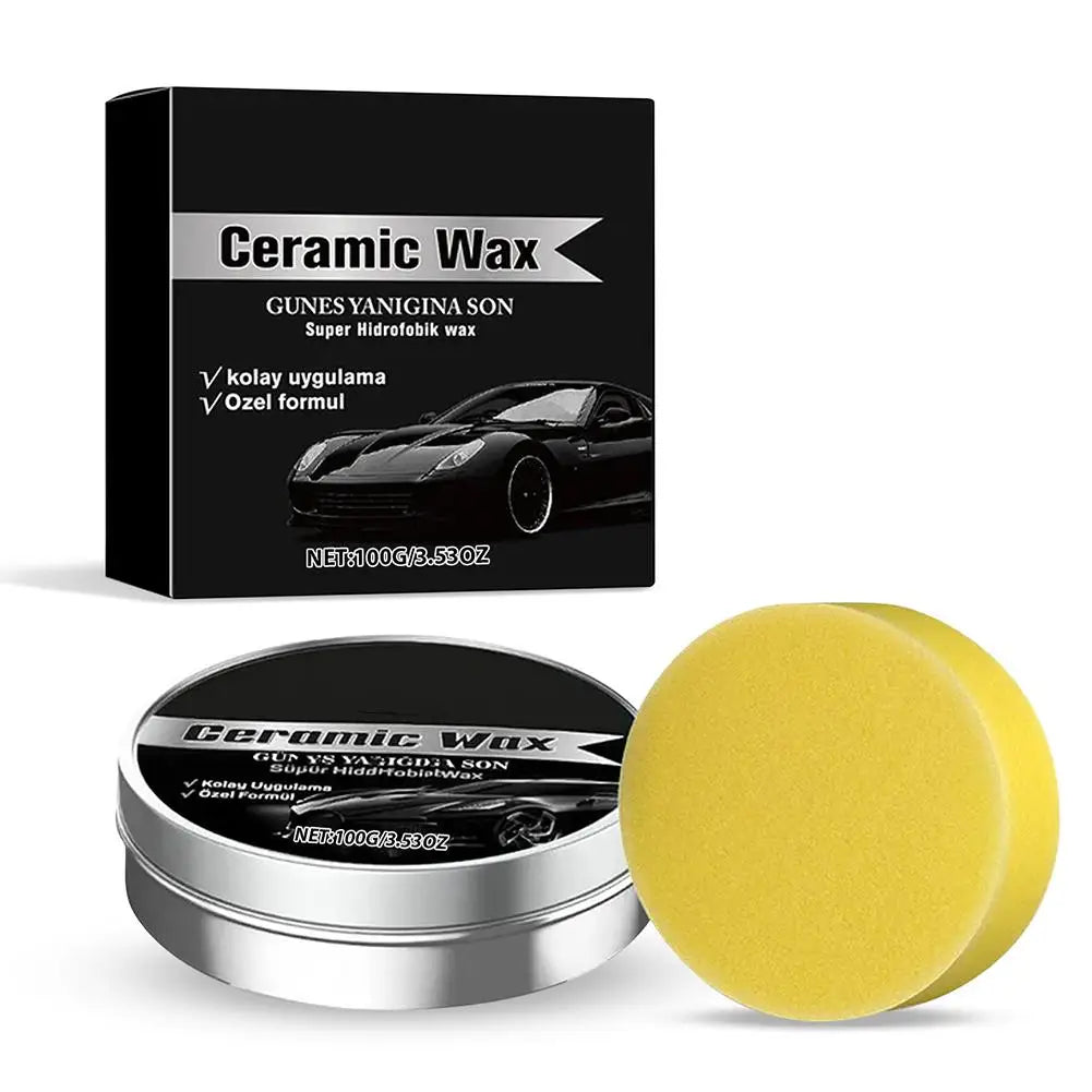 Car Scratch Repair Wax Titaniums Ceramic Wax Cream Professional Car Wax Coating Agents Quick Carwash Car Wax Car Care Products Oasis Select Black