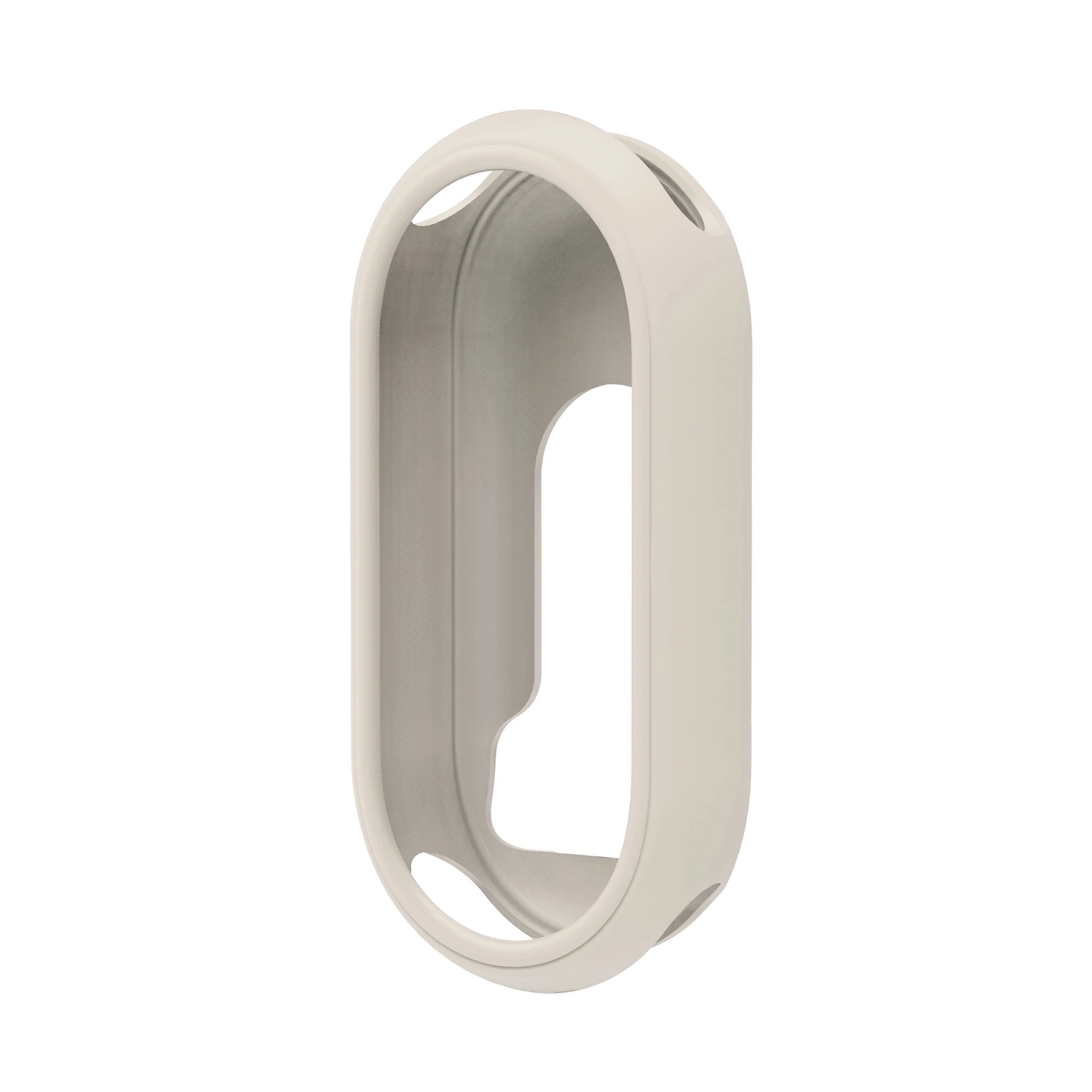 Silicone Case for Xiaomi Mi Band 10/9/8 – Shockproof Cover Smartwatch Case Oasis Select Ivory For Mi Band 8 9 10
