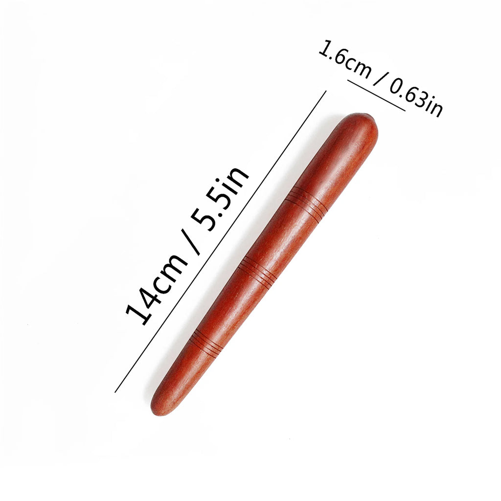Wooden Acupoint Massage Stick – Meridian Foot Reflexology Tool