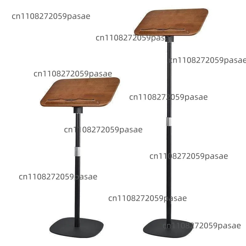 Floor Standing Reading Stand Tablet Holder Adjustable Book Stand for Reading Painting and Morning Study with Stand Up Desk Oasis Select