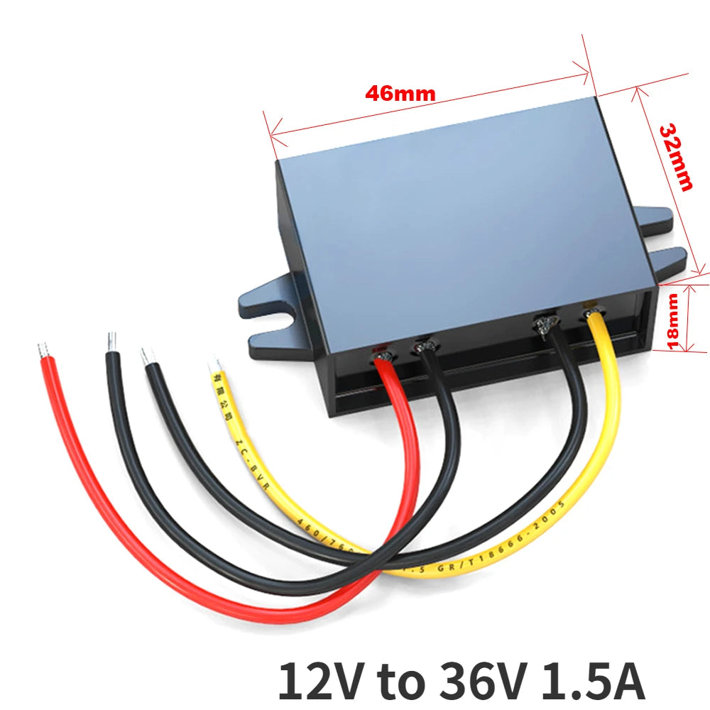12V to 36V 1A-30A Stabilizer Power Converter Boost Module 12v-36v DC-DC Step Up 12v step up 36v Voltage Regulator 10V-18V CE Oasis Select 12V to 36V 1.5A 12V 36V