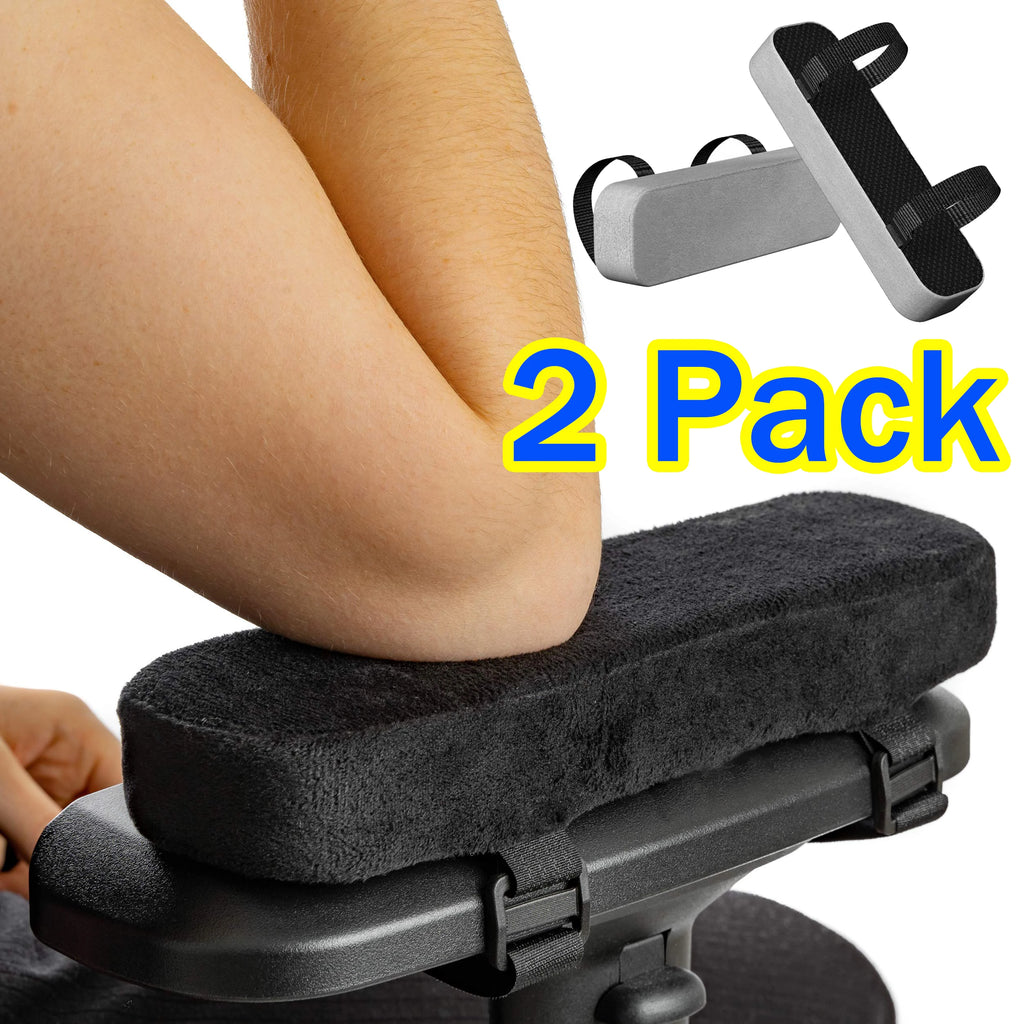 2pcs Office Chair Arm Pads,Soft PU Sponge Arm Rest for Desk Chair Gaming Chair,Arm Rest Cover Elbow Support,Removable Cleaning Oasis Select