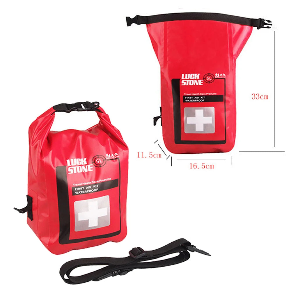 Waterproof Camping Hiking Travel First Aid Kit Bag Home Car Emergency Medicine Storage Bag Outdoor Canoe Kayak Medical Pouch Oasis Select