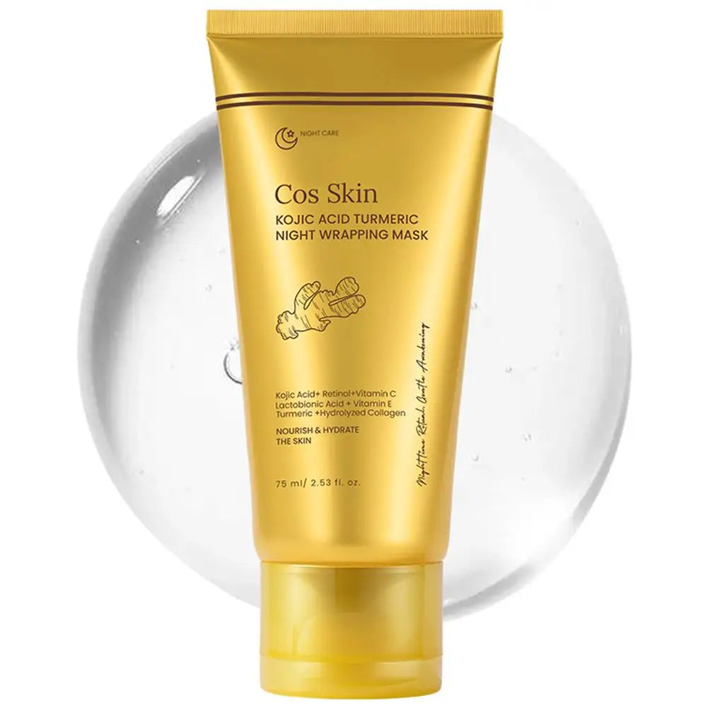 Kojic Acid Turmeric Overnight Peel-Off Mask – Glowing Skin Overnight Peel-Off Mask Oasis Select