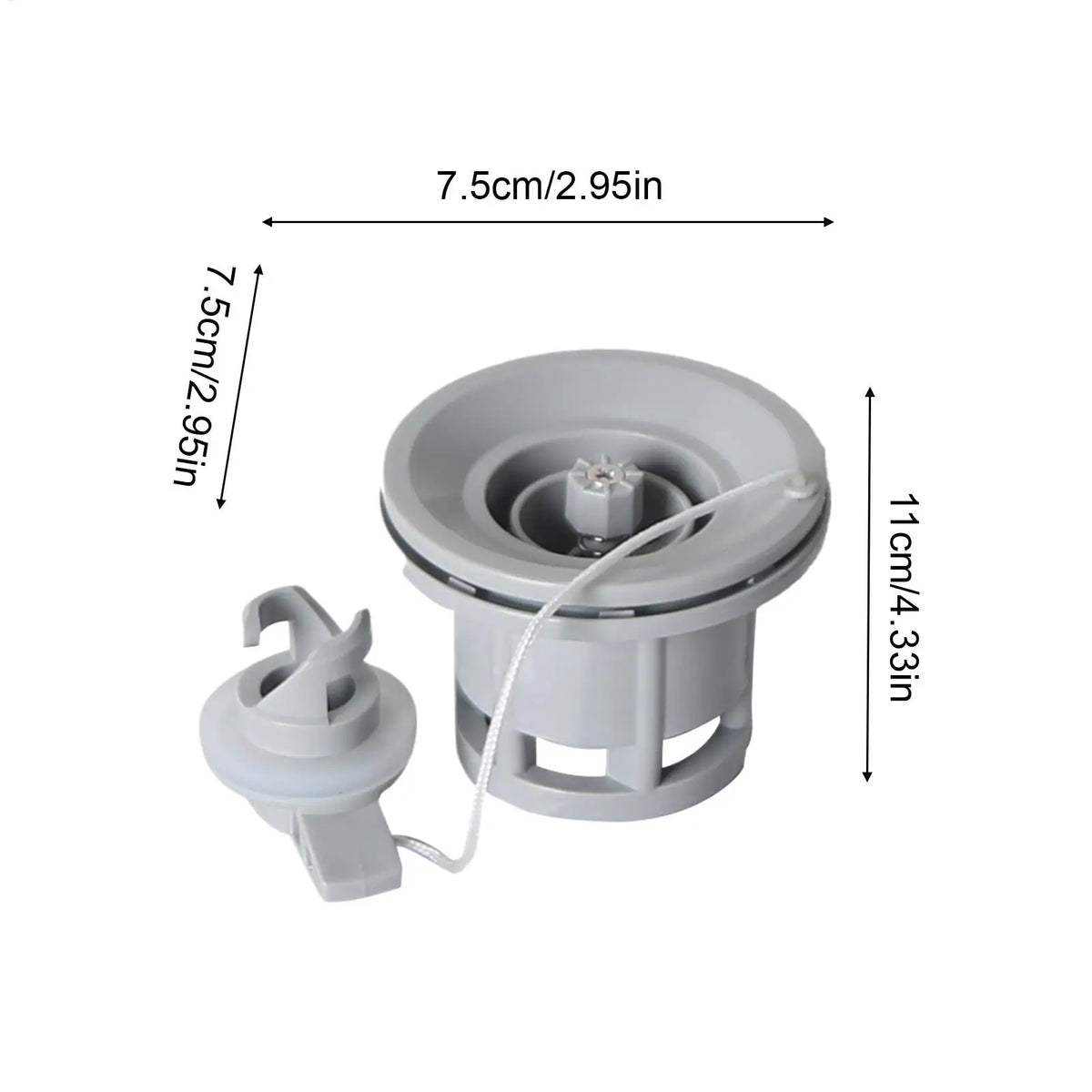 Inflatable Valves Air Mattress Plug 8-Hole Leak-proof Plug Canoe Kayak Accessories for Camping Tent Survival Ice Shore Lake Oasis Select
