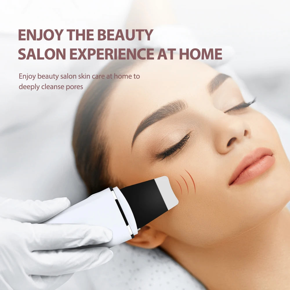 Ultrasonic Skin Scrubber – Blackhead Remover & Pore Cleaner
