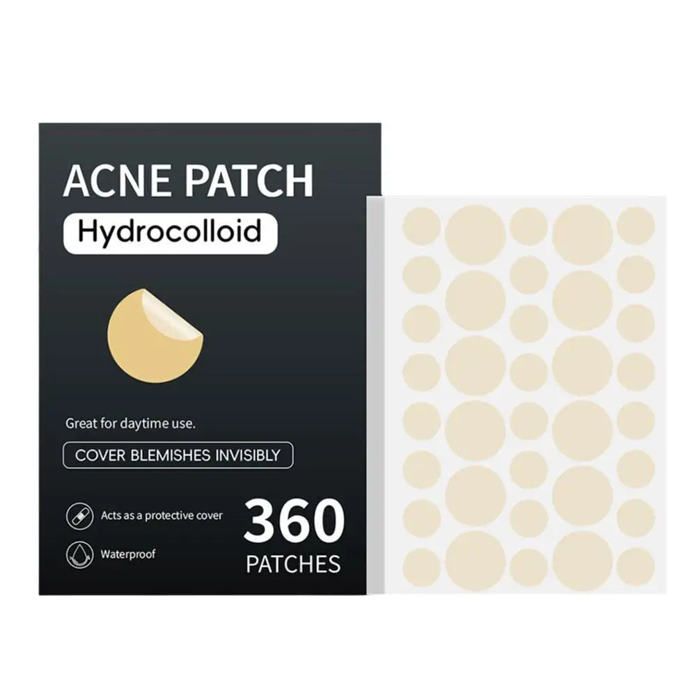 Invisible Hydrocolloid Pimple Patches – 360/720/1080 Count Hydrocolloid Acne Patch Oasis Select F