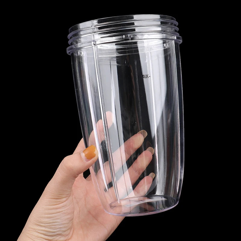 Juicer Cup Mug Clear Replacement For NutriBullet Nutri Bullet Juicer 18OZ 24OZ 32OZ Without Lid Oasis Select
