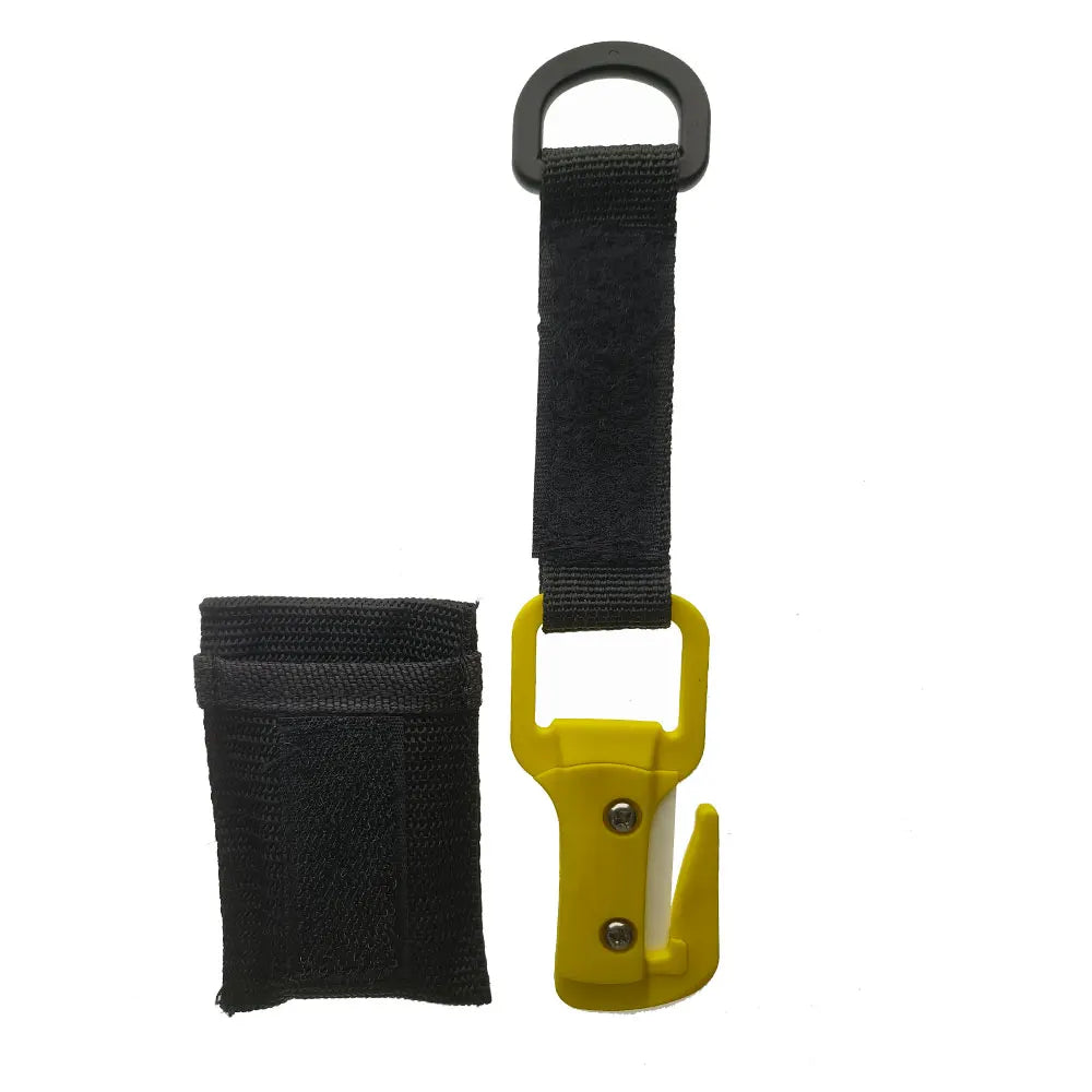 Ceramic Blade Scuba Diving Single Edged Cutter Line Net Cable Cutting Knife Twin Cut Diving Life Safety Equipment Oasis Select