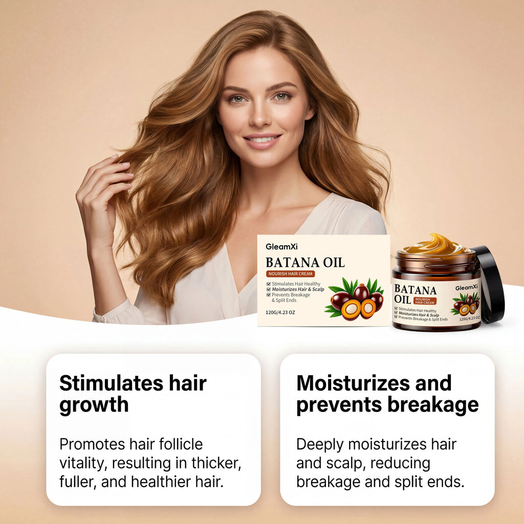 Gleamxi Batana Oil Hair Conditioner – Repair & Hair Growth Hair Conditioner Oasis Select