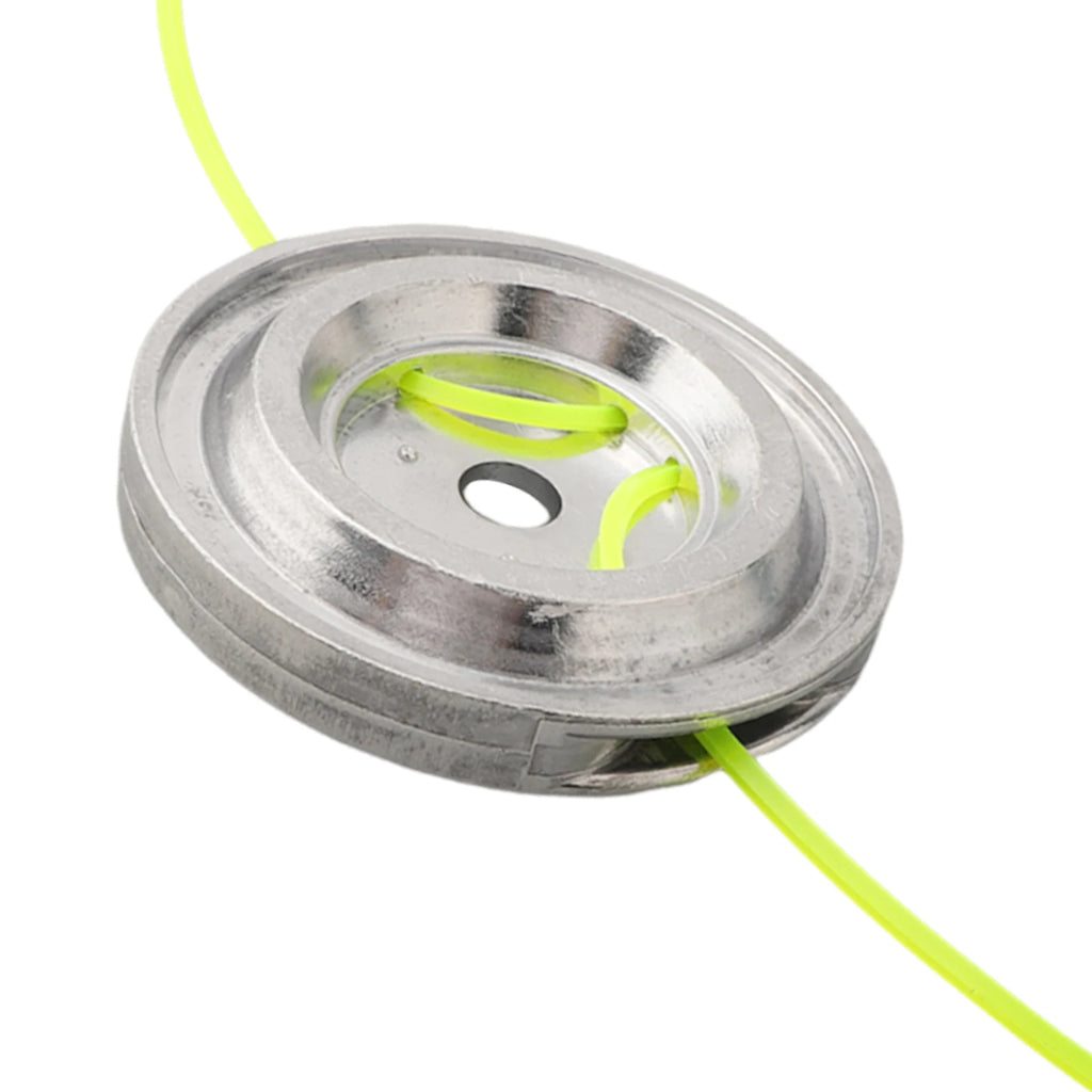 Brush Cutter Head With Four Trimmer Lines Aluminum Alloy Grass Cutter Lawn Mower Garden Power Tool Parts Oasis Select