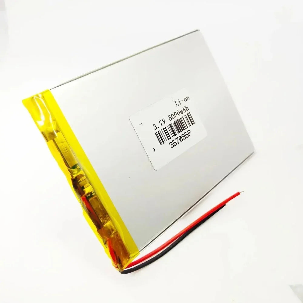 307095 5000mAh 3.7V Li-ion High Capacity Polymer Lithium Batteries Rechargeable Battery New Date Accessory DIY Equipment Tools Oasis Select