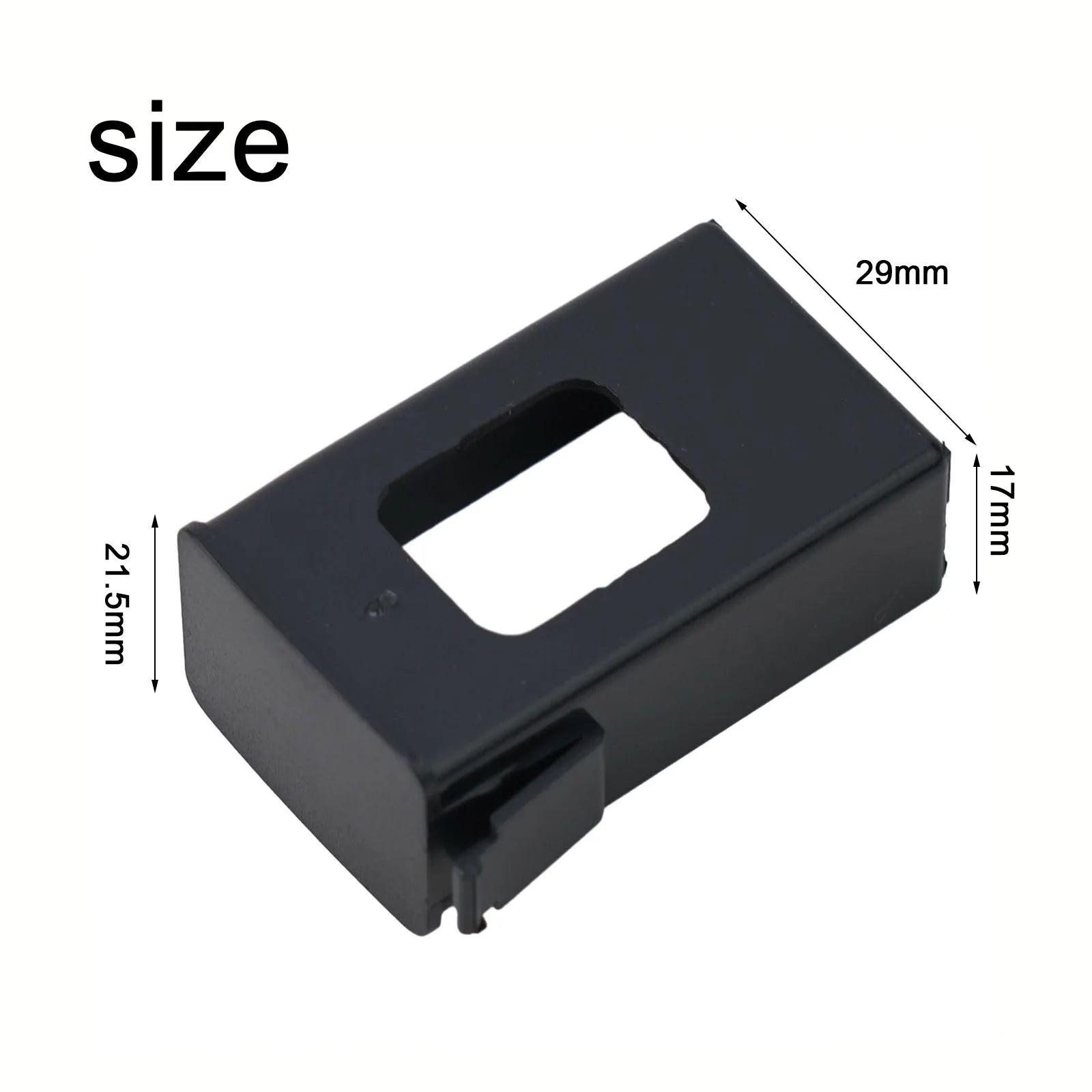 Case Battery Holder ABS Accessories Acoustic Guitar Battery Box Black For LC-5 Holder Parts Pickup Replacement Oasis Select