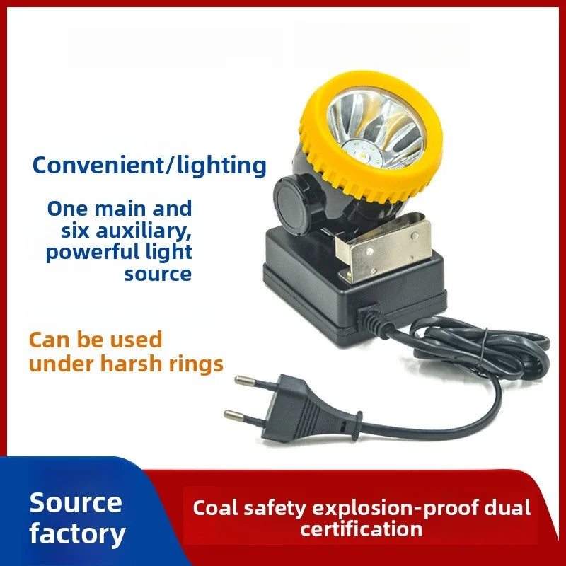 SHINEKNOT KL2.5LM Explosion-Proof LED Mining Headlamp 2500Lx