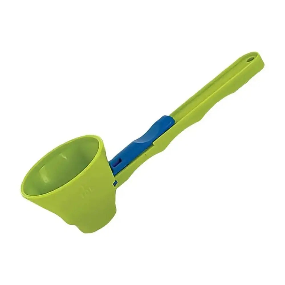 Creative Flling Coffee Scoop Funnel Plastic Reusable Sliding Scoop Funnel 2 in 1 Sliding Design Measuring Spoon Kitchen Gadgets Oasis Select