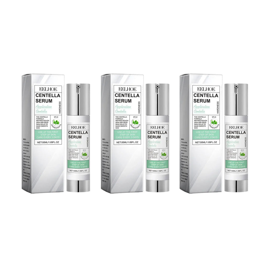 Centella Serum Rejuvenating Brightening Facial Skin Pores Repair Redness Moisturizing Calming Essence Korean Skin Care Products Oasis Select 3 X 50ml boxed