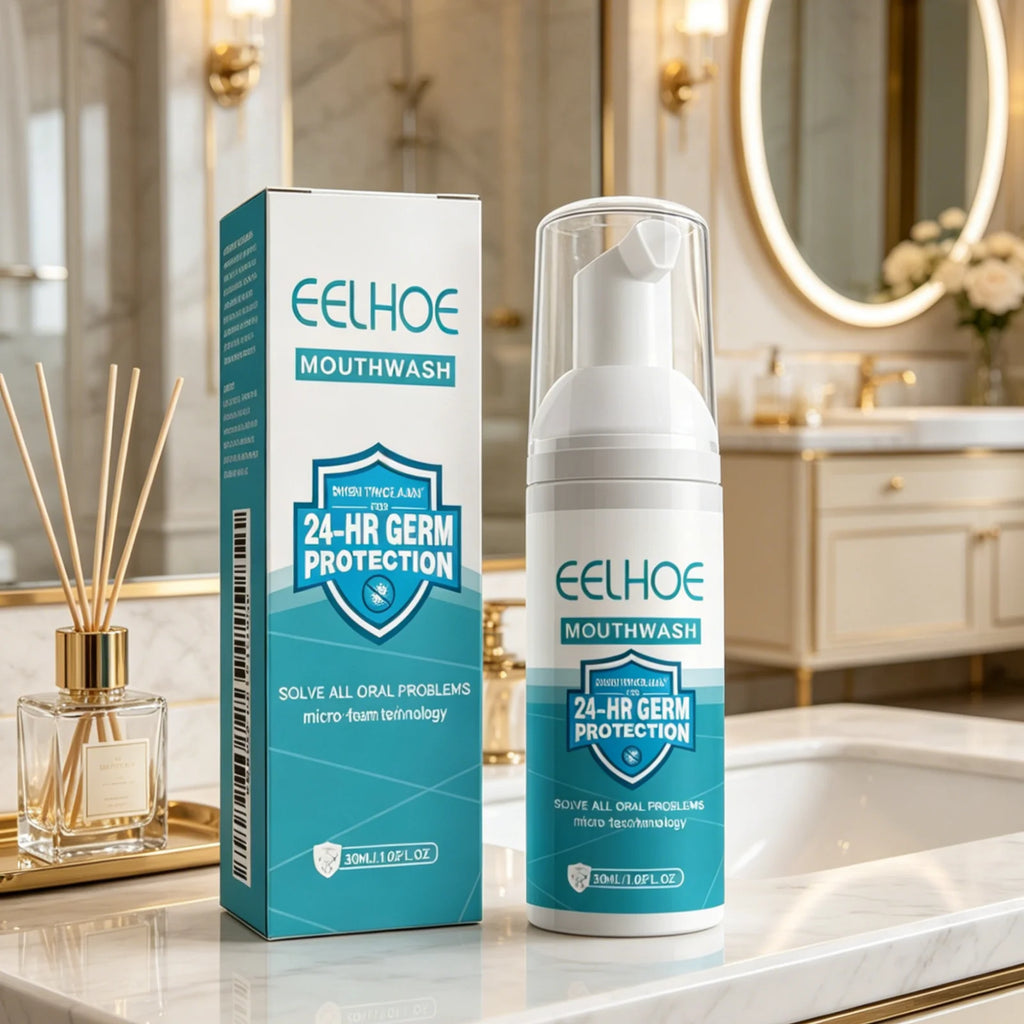 EELHOE Foam Mouthwash – Plaque, Bad Breath & Gum Care 30ml Foam Mouthwash Oasis Select