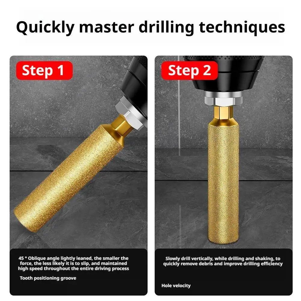 Diamond Core Drill Bits – Dry Drilling Tile, Granite & Marble