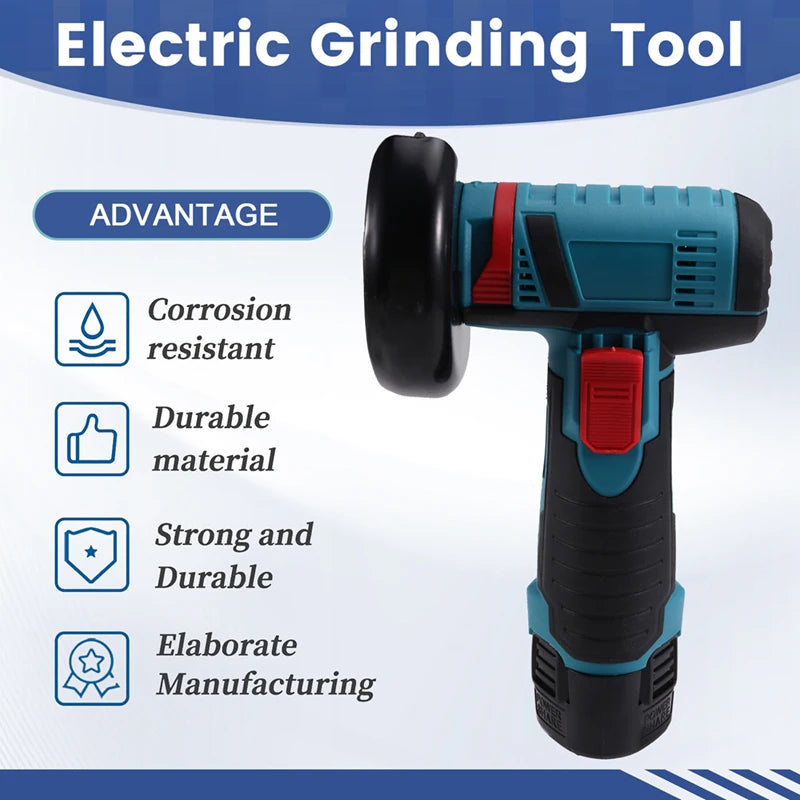 WISH Mini Angle Grinder Mini Household Rechargeable Cutting Polishing Machine Electric Hand Grinder Polishing Machine Oasis Select