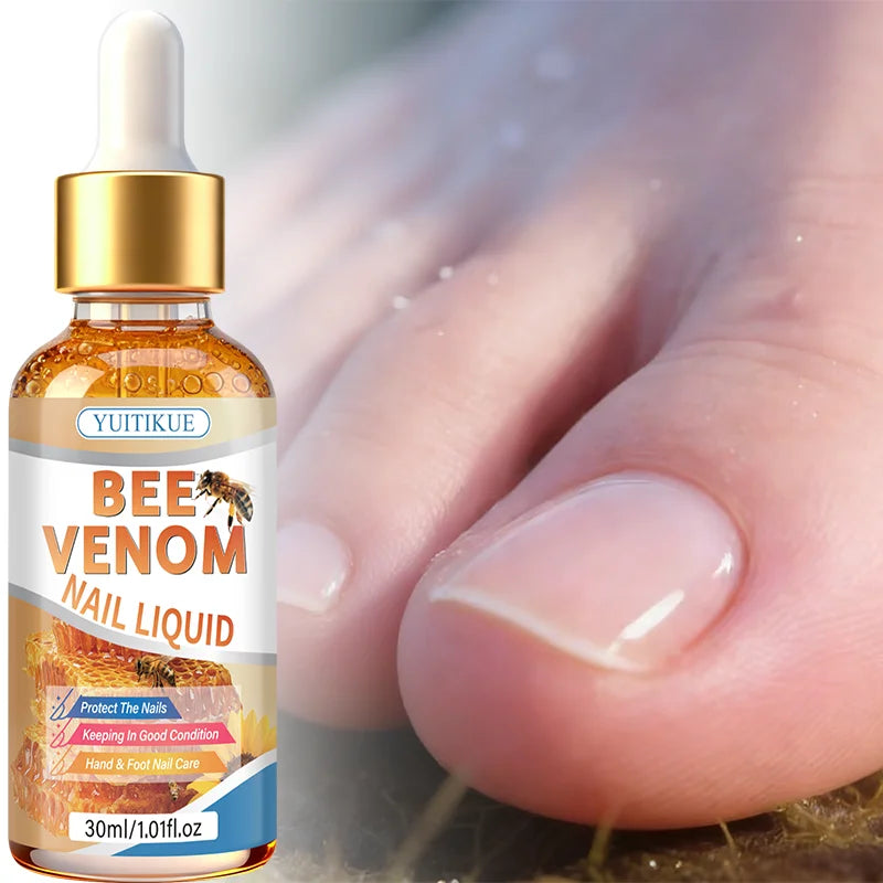 Bee Venom Nail Treatment Liquid – Collagen & Hyaluronic 30ml