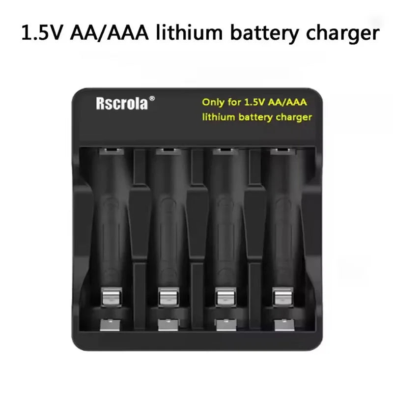 1.5V AAA8900mWh rechargeable battery New AAA lithium battery long life for Mouse Flashlight Fan Game Machine electric toy Oasis Select Charger Only 1.5V