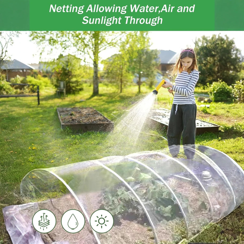 7×100FT Ultra Fine Garden Mesh Netting Pest Barrier Plant Cover Garden Pest Netting Oasis Select