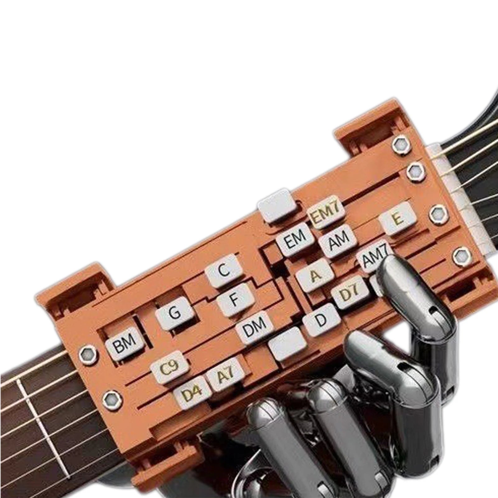 Guitar Chord Presser – One-Touch Chord Learning Aid | Crazy Stone