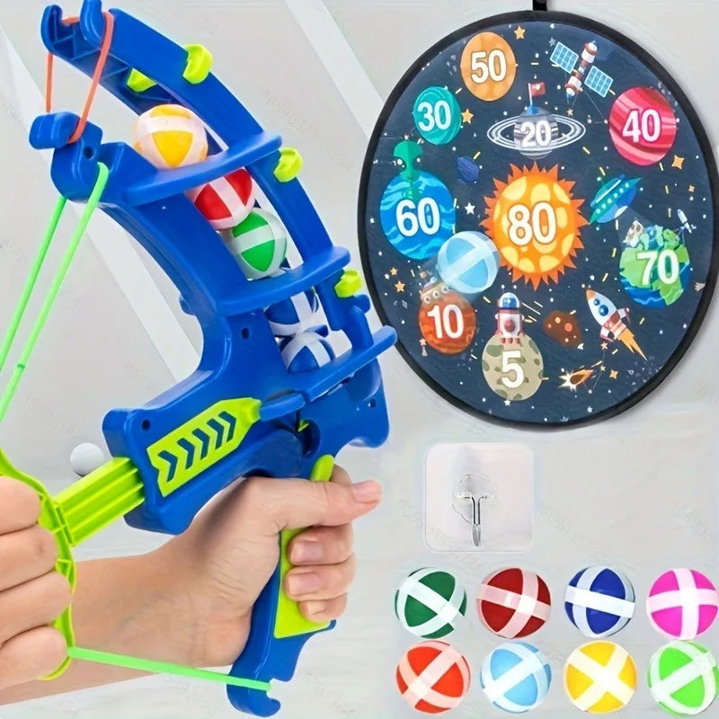 Sticky Ball Dart Plate Set,Suitable for Indoor and Outdoor Sports, Perfect Parent-Child Interactive Game Toys for Kids Oasis Select