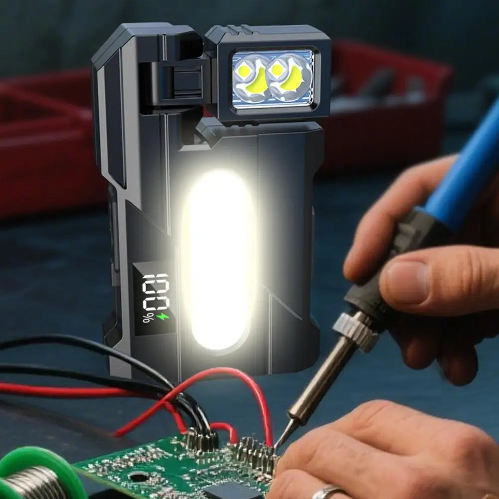 EDC G5 Magnetic Work Light 1200LM USB-C Fast Charge 7 Modes
