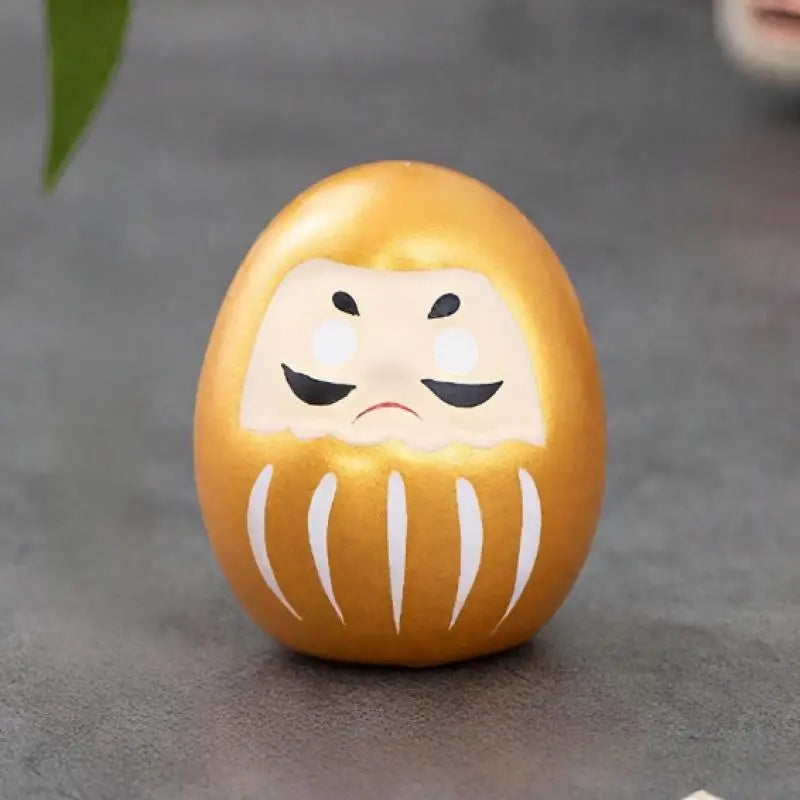 Japanese Ceramic Daruma Statue Daruma Tumbler Crafts Lucky Fortune Ornament Landscape Daruma Doll Fengshui Home Decor Gift Oasis Select A8