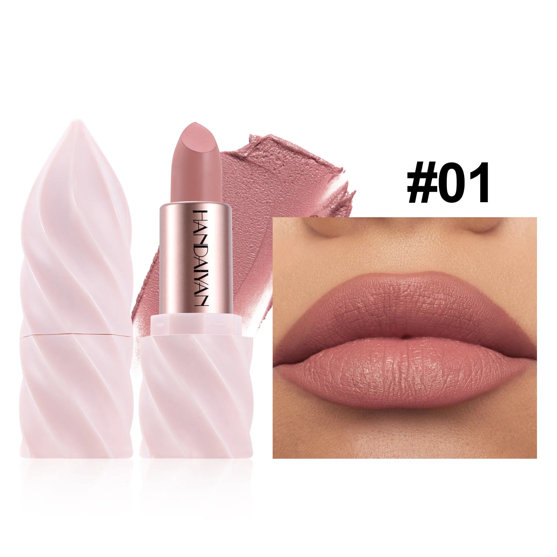 Handaiyan Matte Velvet Lipstick – Waterproof, Long-Lasting