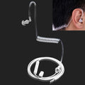 FBI Style Cool In-ear Headset Radiation Protection Earphone Monitor Earpiece Talkabout Mini Walkie Air Duct Earbuds Oasis Select white