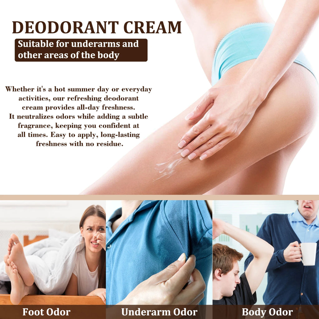 YURHERSU Sandalwood Deodorizing Cream – All-Day Fresh, 75ml