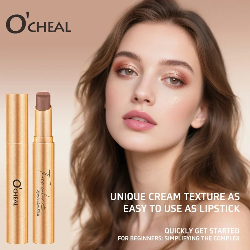 OCHEAL 3-in-1 Waterproof Eyeshadow Stick – Matte & Shimmer