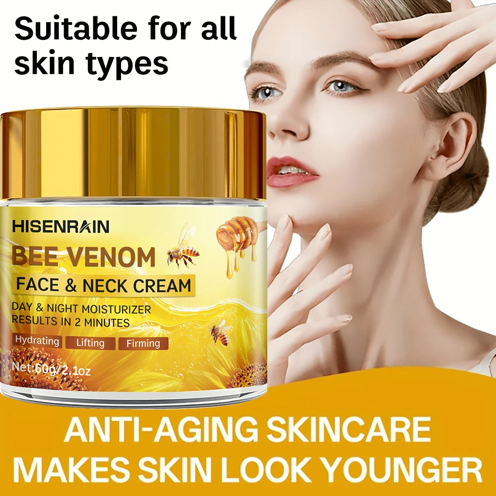HISENRAIN Snail & Bee Venom Anti-Aging Face Cream | 50g