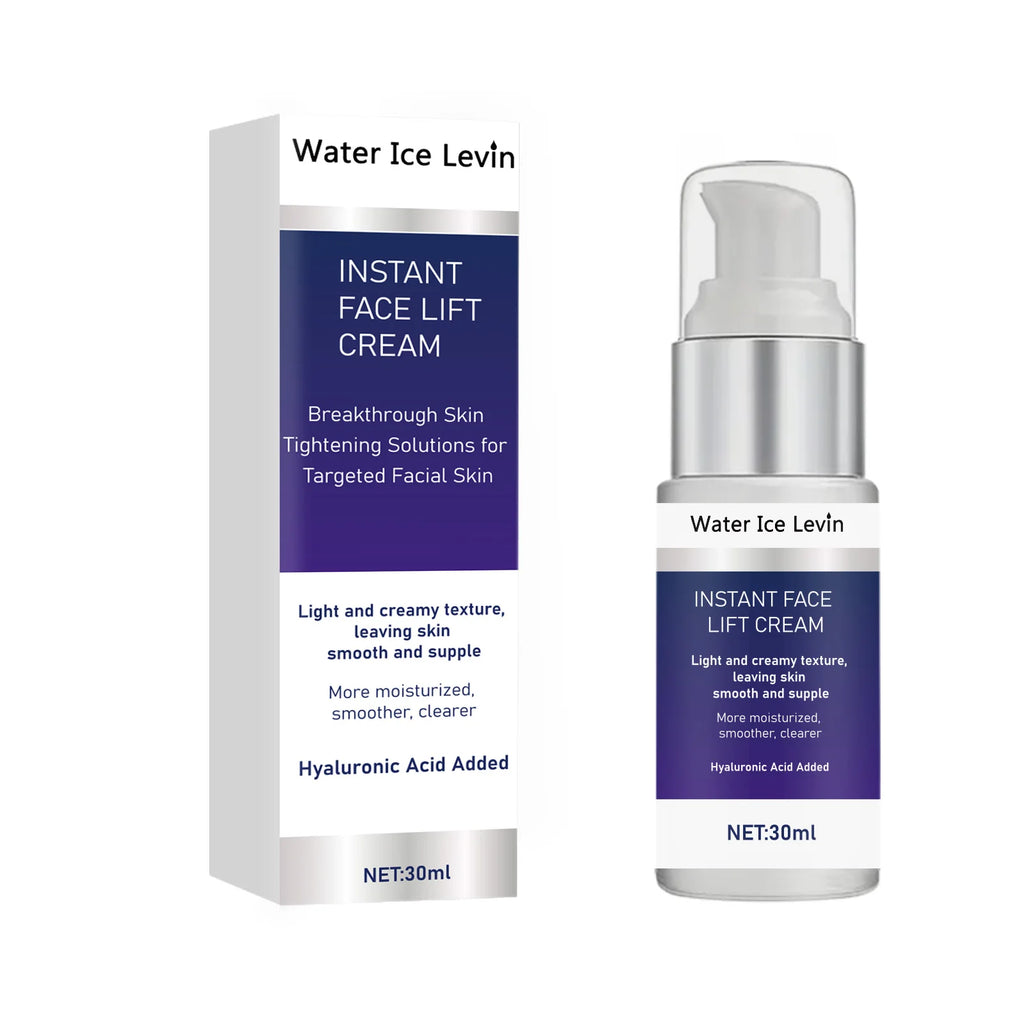 Instant Face Lift Cream – Collagen, Retinol & Hyaluronic Acid Anti-Aging Face Cream Oasis Select A bottle