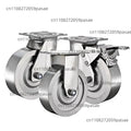 SUS 304 Stainless Steel Casters 4" 5" 6" 8" | Heat & Rust Resistant