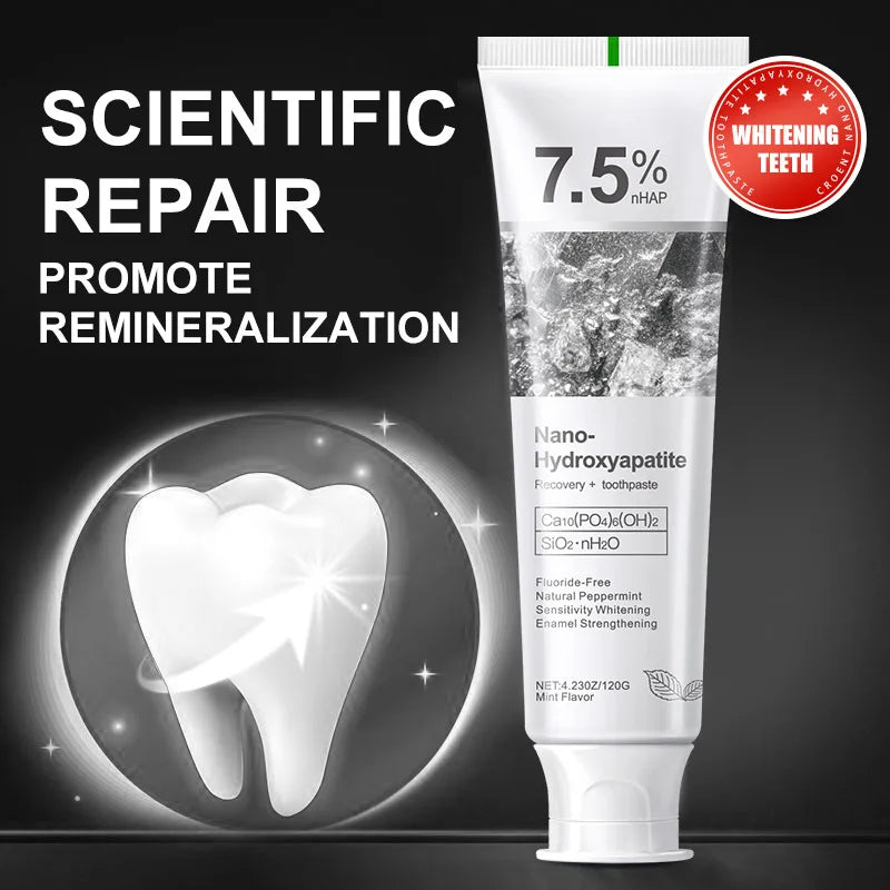 Hydroxyapatite Toothpaste – Whitening & Fresh Breath | 1/3/5 Pack