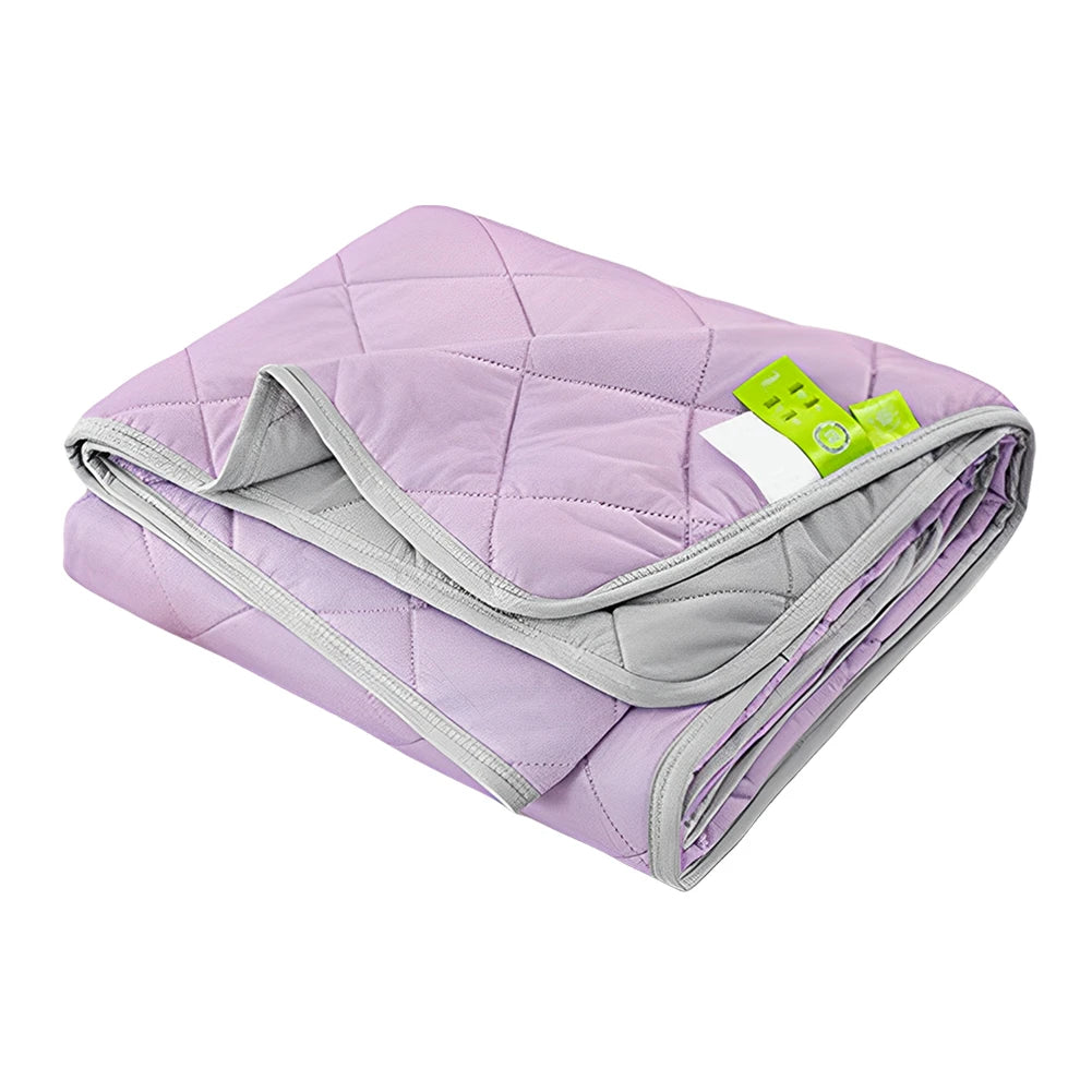 Summer Cooling Blanket Air Condition Comforter Cold Feeling Quilt Washable Lightweight Cold Feeling Quil for Bedroom Living Room Oasis Select 150x200cm Purple United States