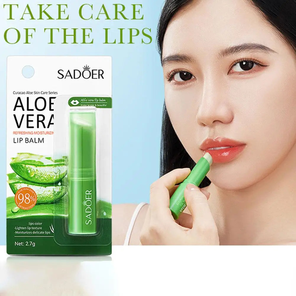 Aloe Vera Vitamin Lip Balm – Moisturizing & Protective 2.7g Lip Balm Oasis Select