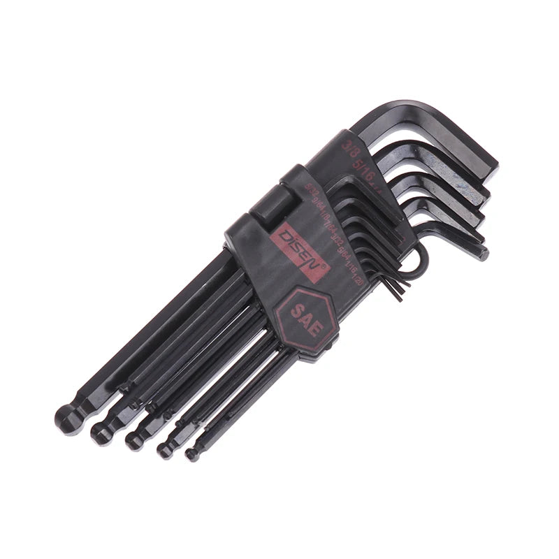 Allen Key Screwdriver Set with Handle for Motorcycles and Bicycles, Universal Torque Long Metric Oasis Select A3