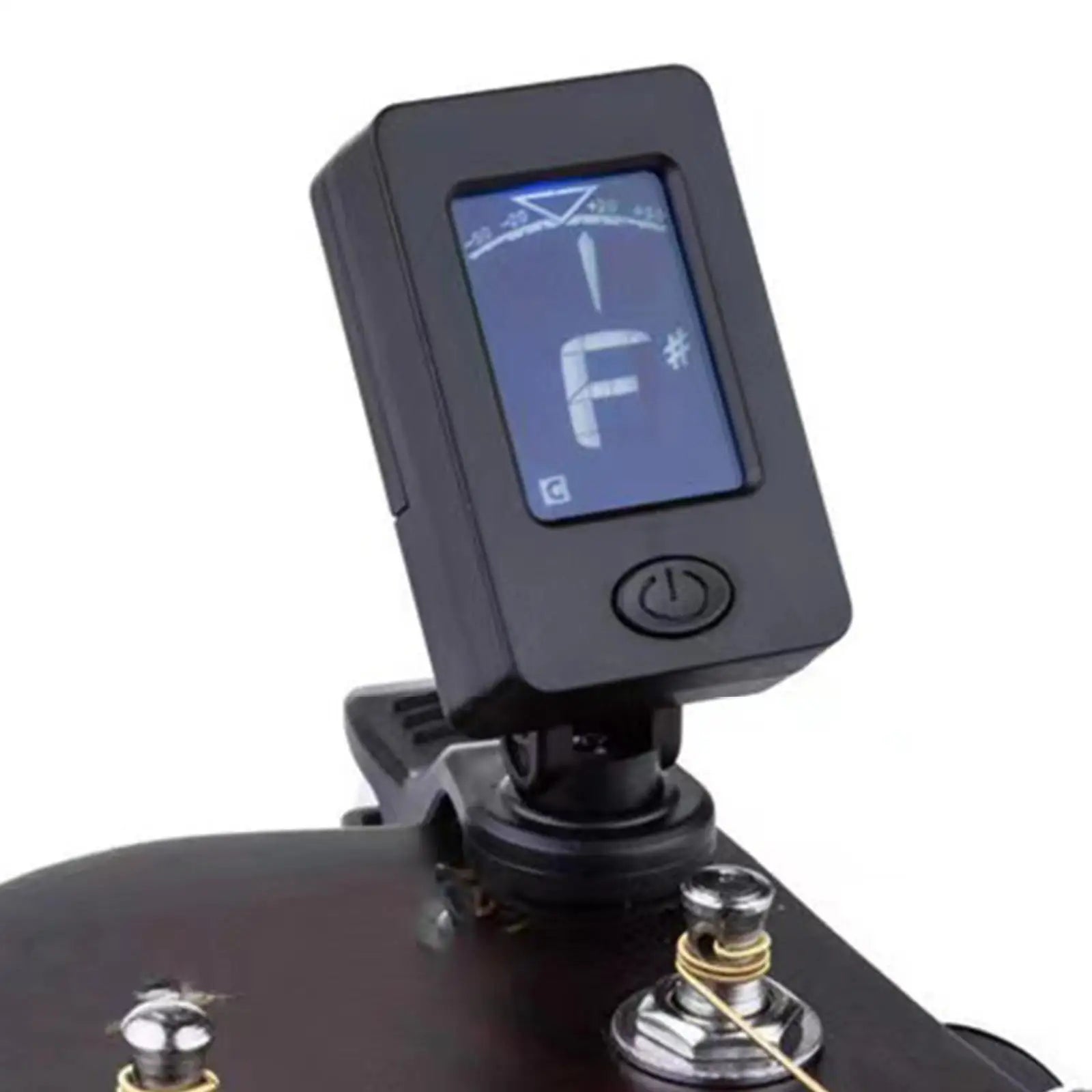 Professional Clip-On 360 Degree Acoustic Guitar Tuner LCD Screen Electric Digital Tuner For Acoustic Guitar Ukulele Accessories Oasis Select