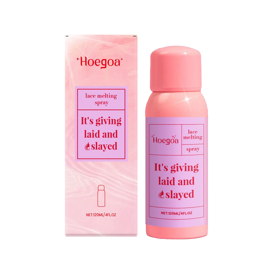 HOEGOA Lace Front Wig Adhesive Spray – Waterproof 120ml Wig Adhesive Spray Oasis Select